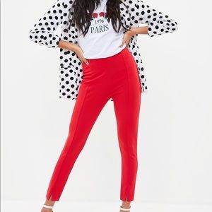 Missguided petite cigarette pants